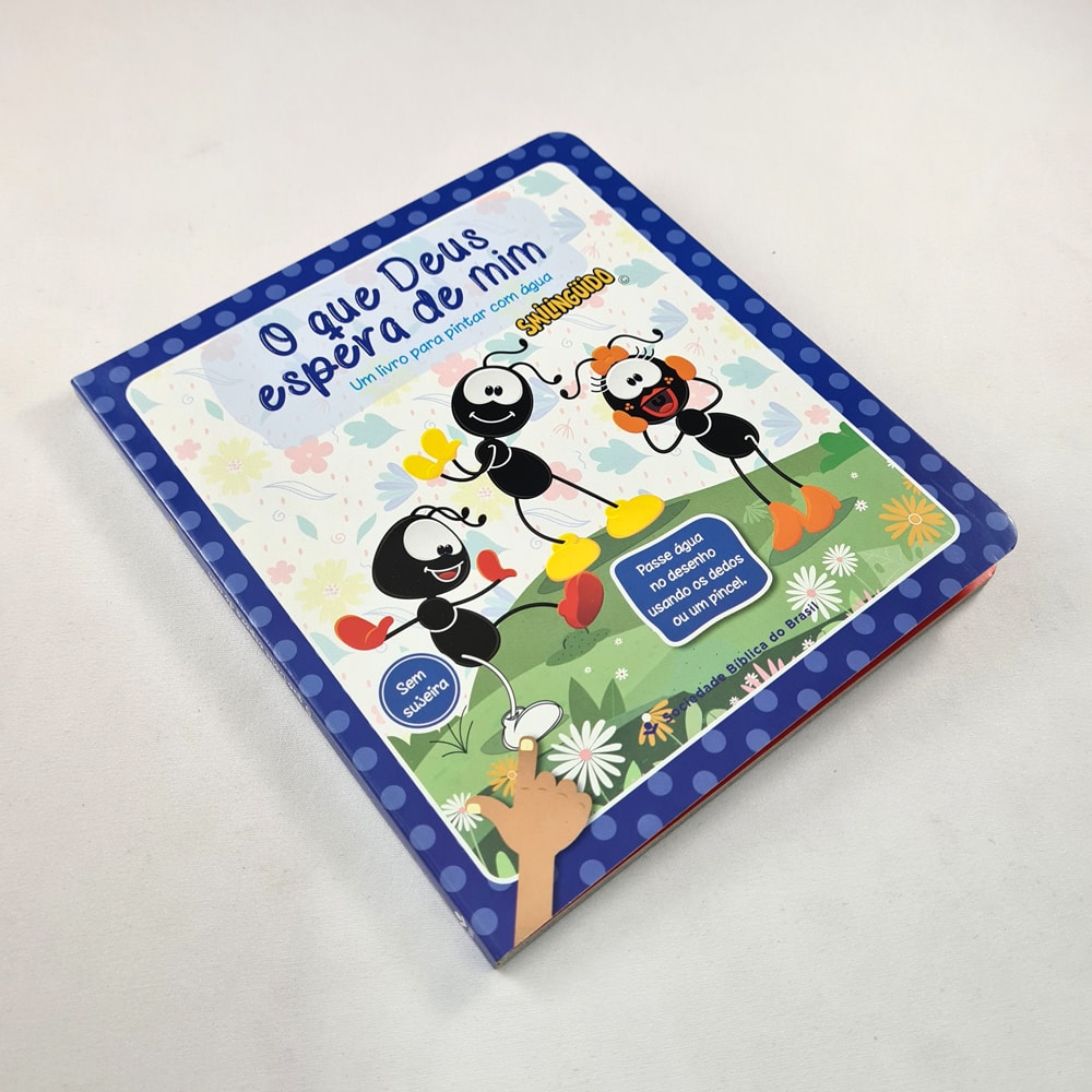 O que Deus Espera de Mim | Um Livro para pintar com Água | Smilinguido
