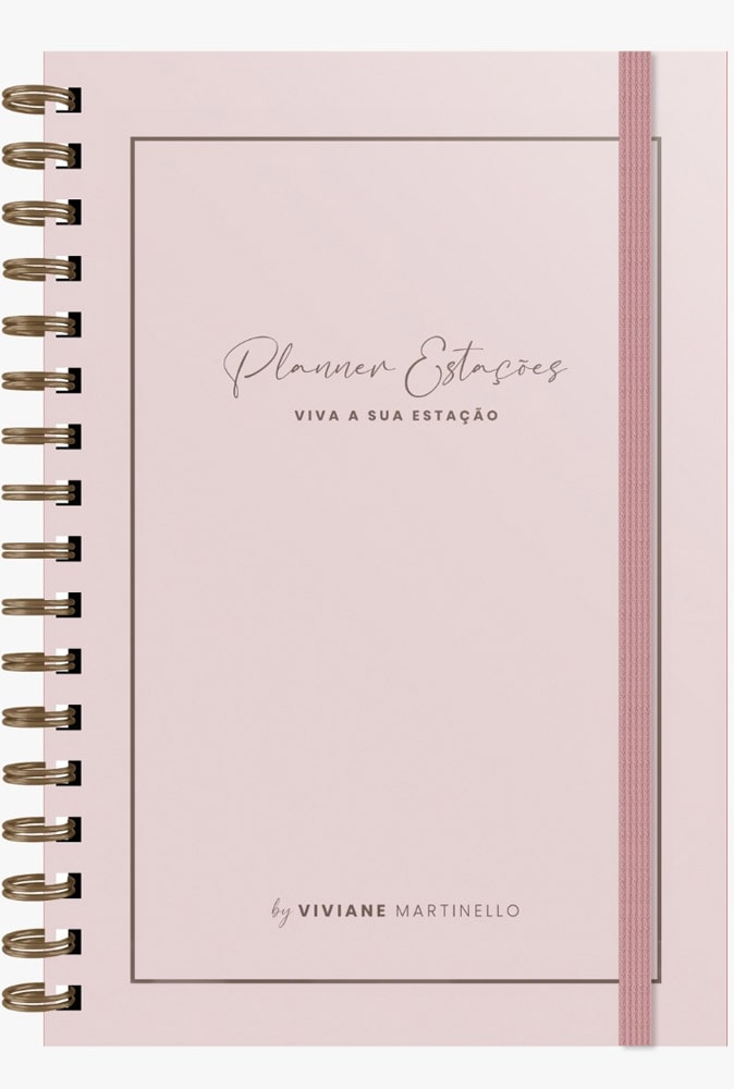 Planner Estações Rosê | Viviane Martinello