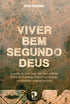 Livro Viver Bem Segundo Deus de Victor Hugo Michael, capa em tons de marrom com textura de pedra. — Plenitude