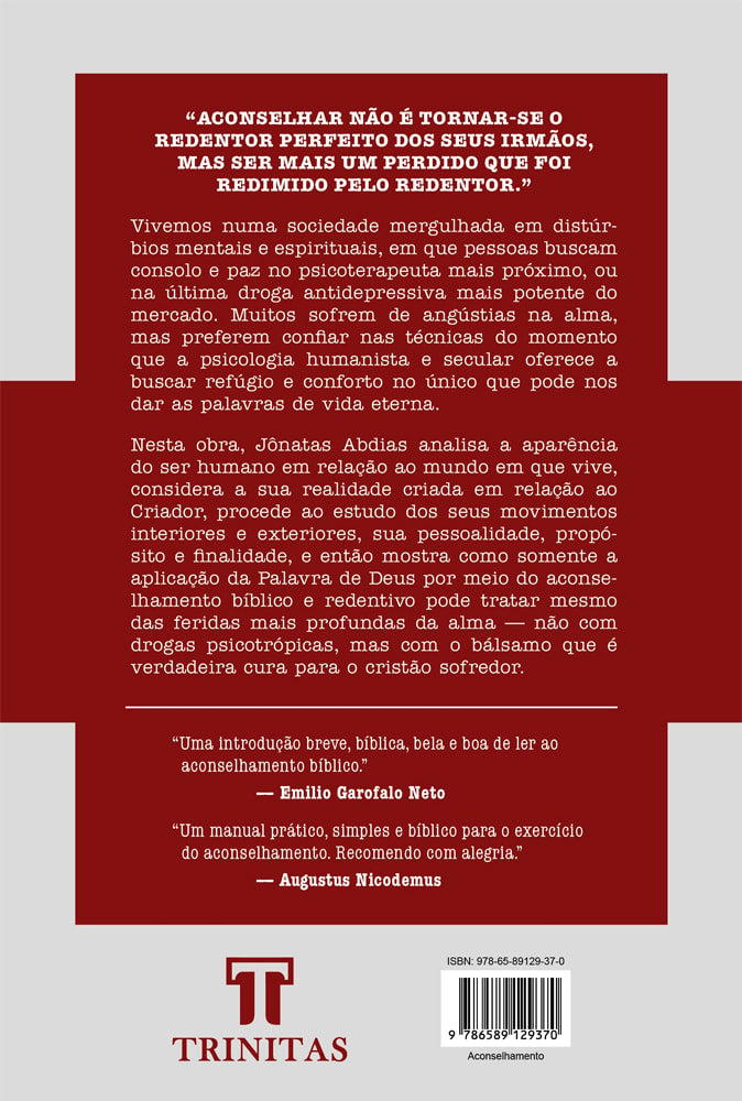 Breve Manual de Aconselhamento Redentivo | Jônatas Abdias