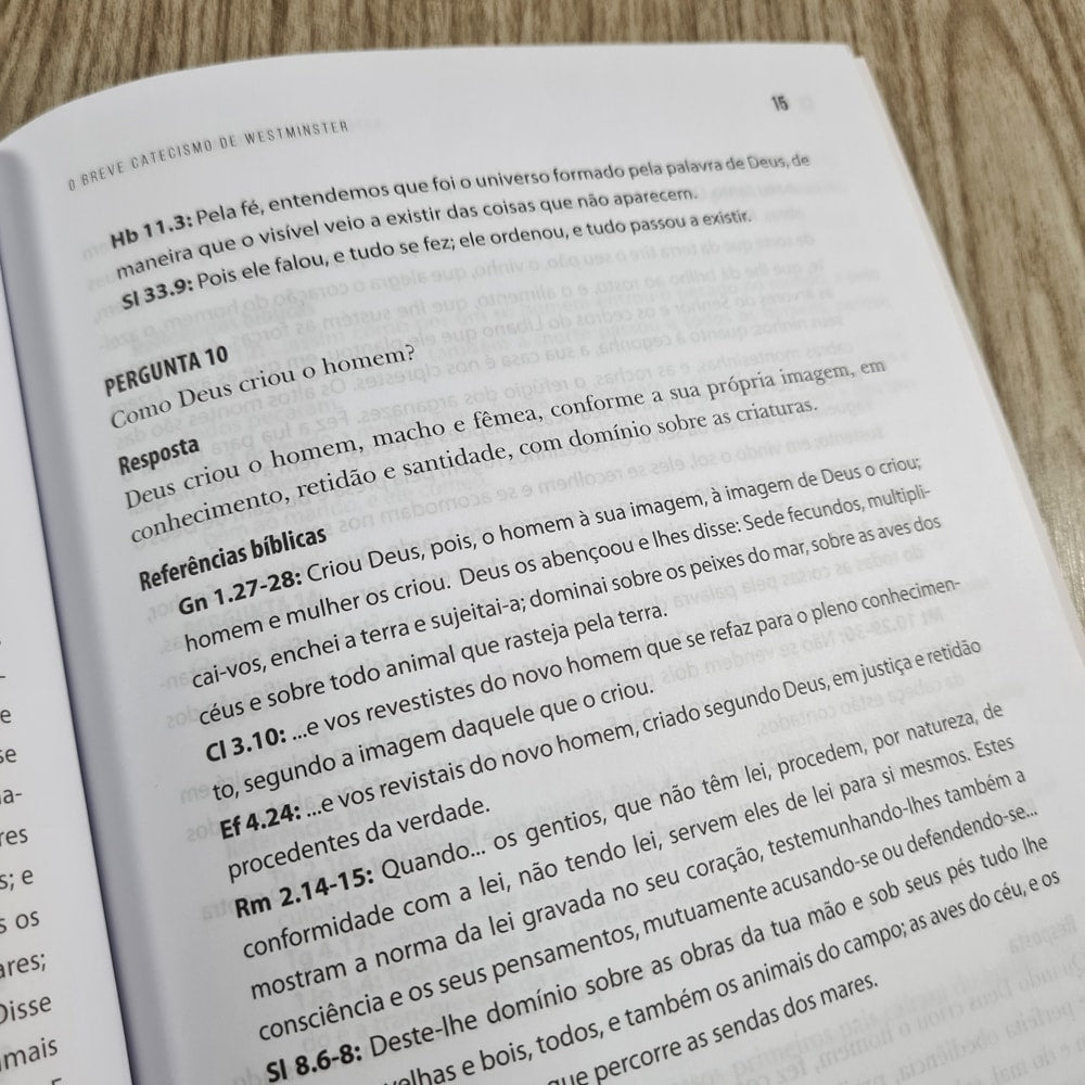 O Breve Catecismo de Westminster