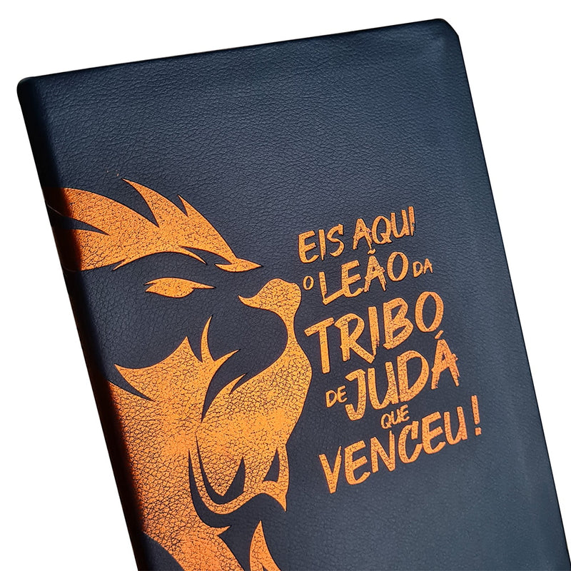 Bíblia Sagrada Leão da Tribo de Judá | ACF | Letra Maior | Capa Luxo