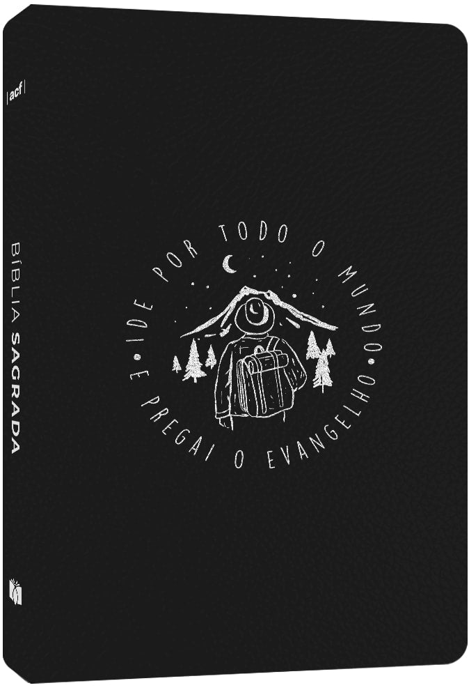 Bíblia Sagrada Ide Por Todo O Mundo | ACF | Letra Maior | Capa Luxo