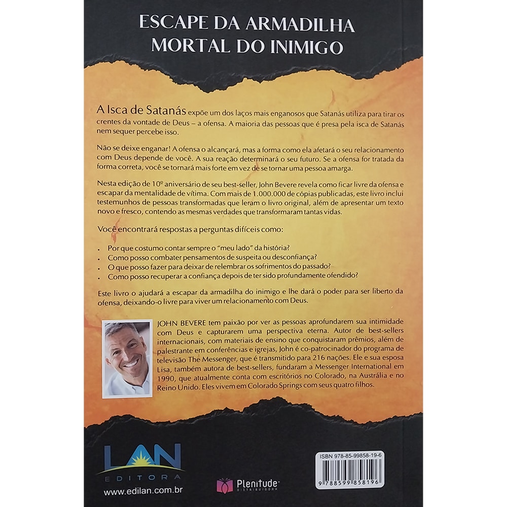Kit 10 Livros | A Isca de Satanás