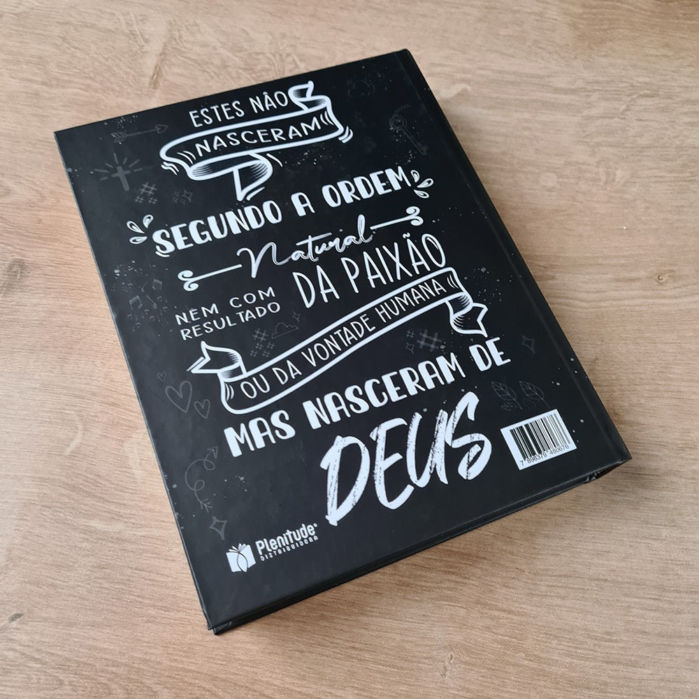 Bíblia Sagrada Lettering | NVI | Capa Dura com Espaço para Anotações