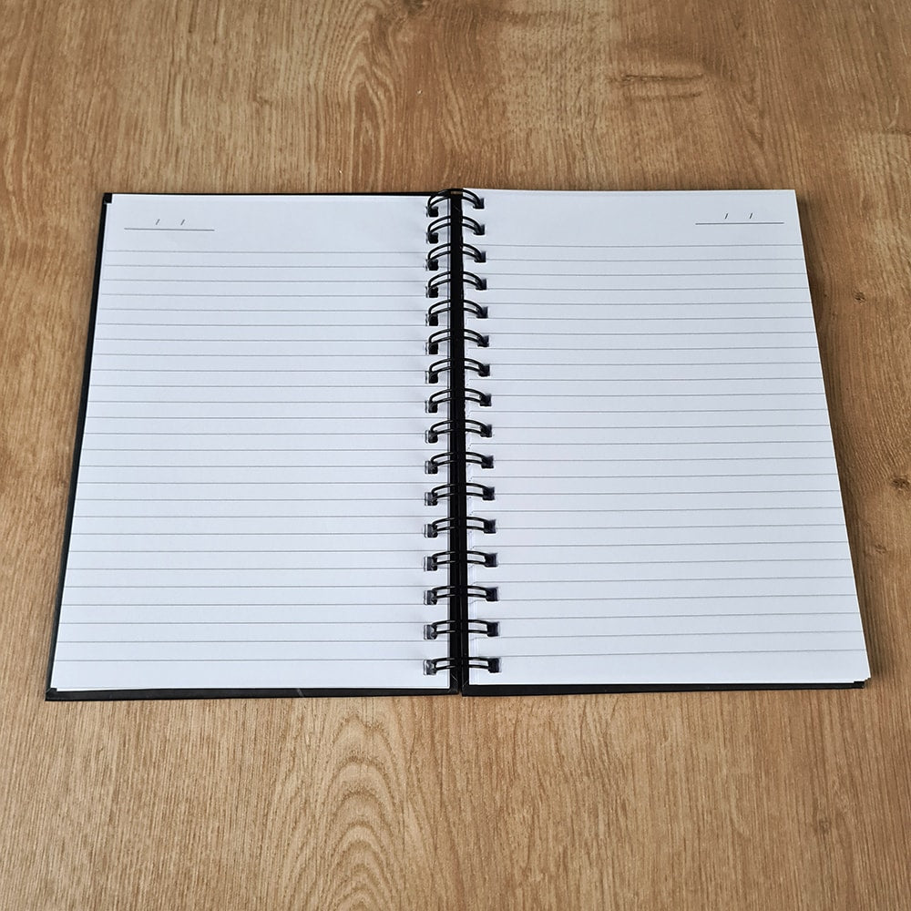 Livro Agenda Lettering | Capa Dura Espiral