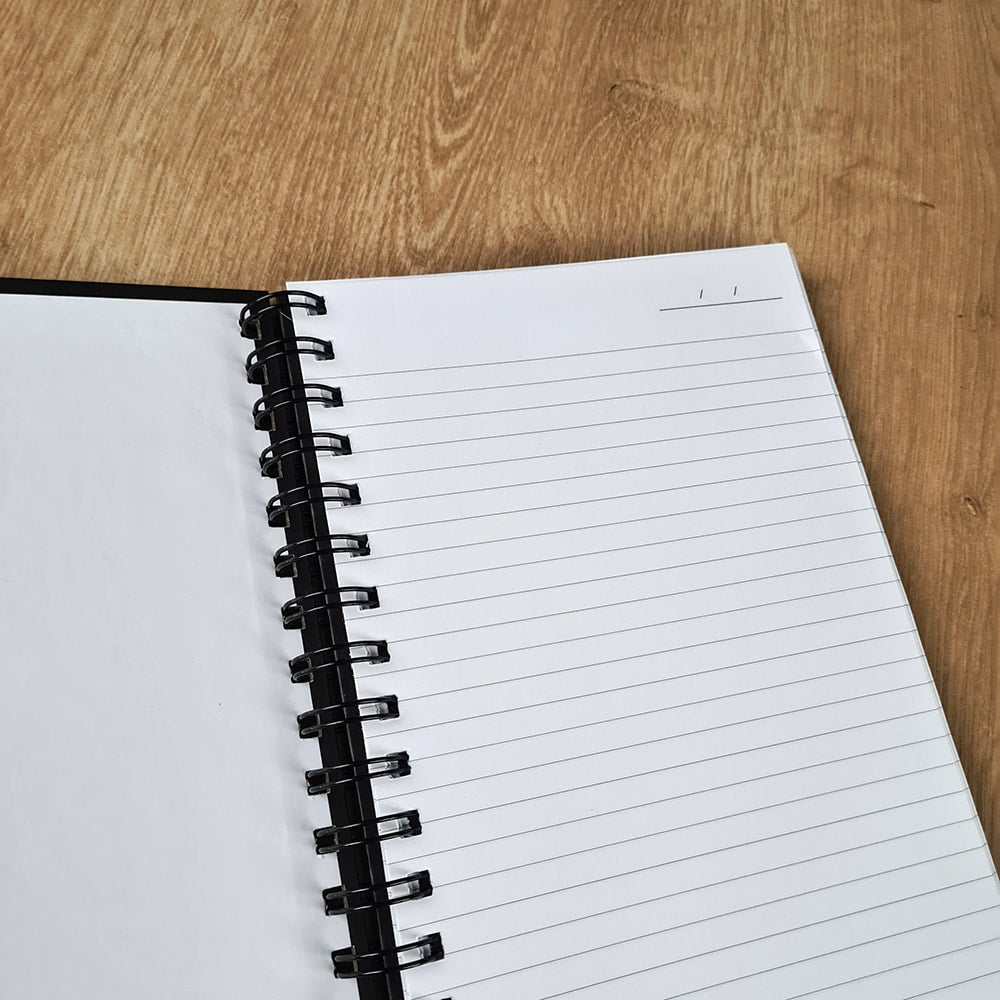 Livro Agenda Lettering | Capa Dura Espiral