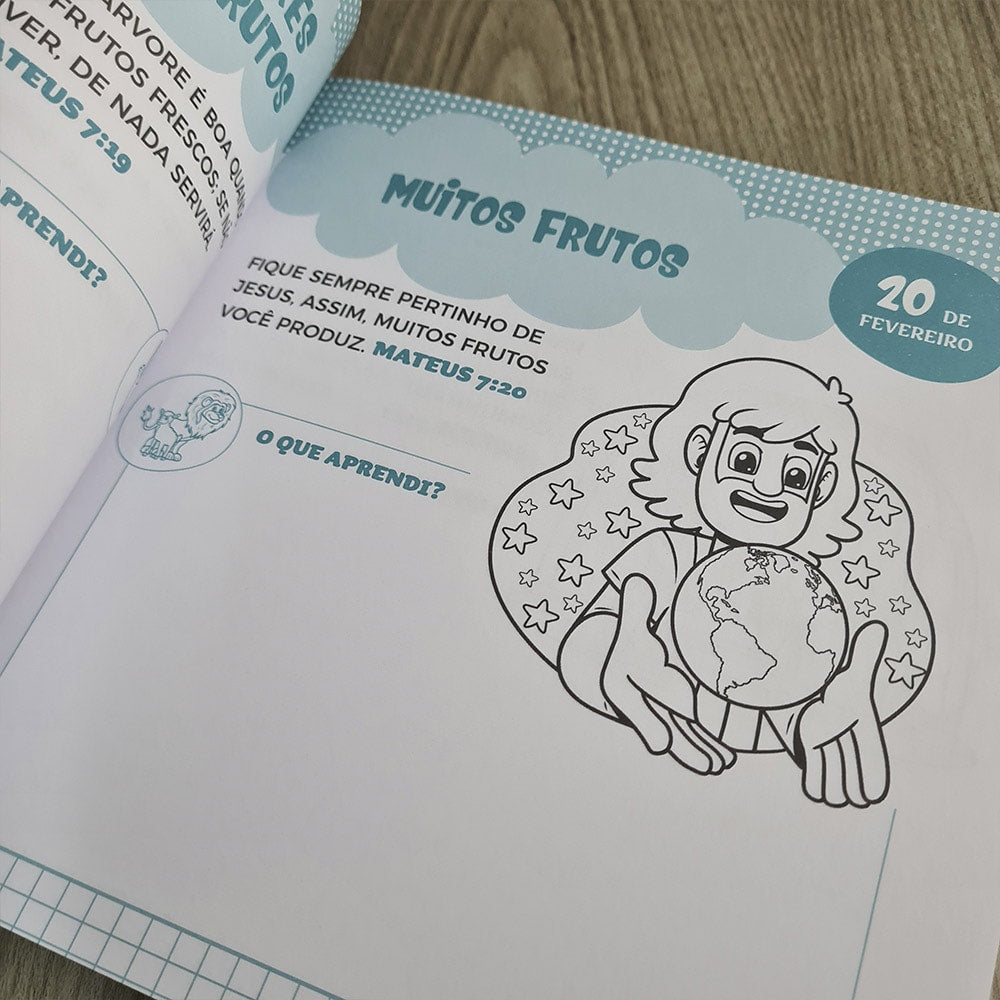 Devocional As Palavras de Jesus | 2 a 5 anos | Felipe Araújo