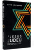 Livro O Jesus Judeu de David Hoffbrand, capa preta com Estrela de Davi colorida. — Plenitude