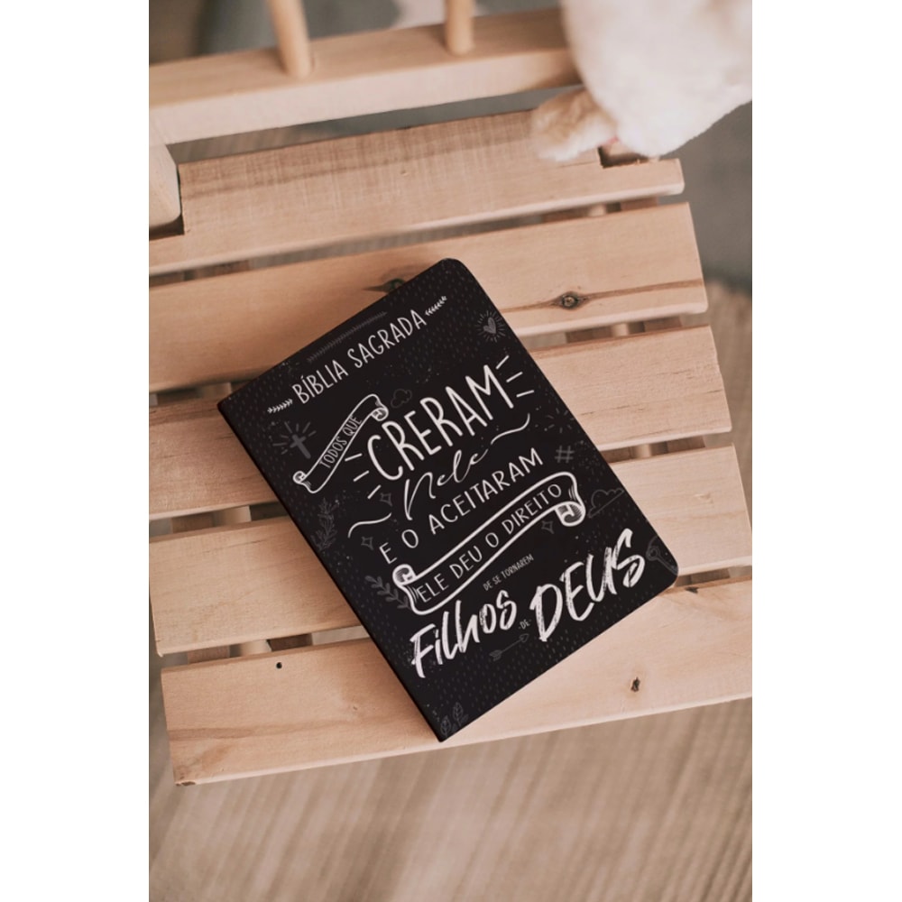 Kit Bíblia NVT e Agenda | Lettering