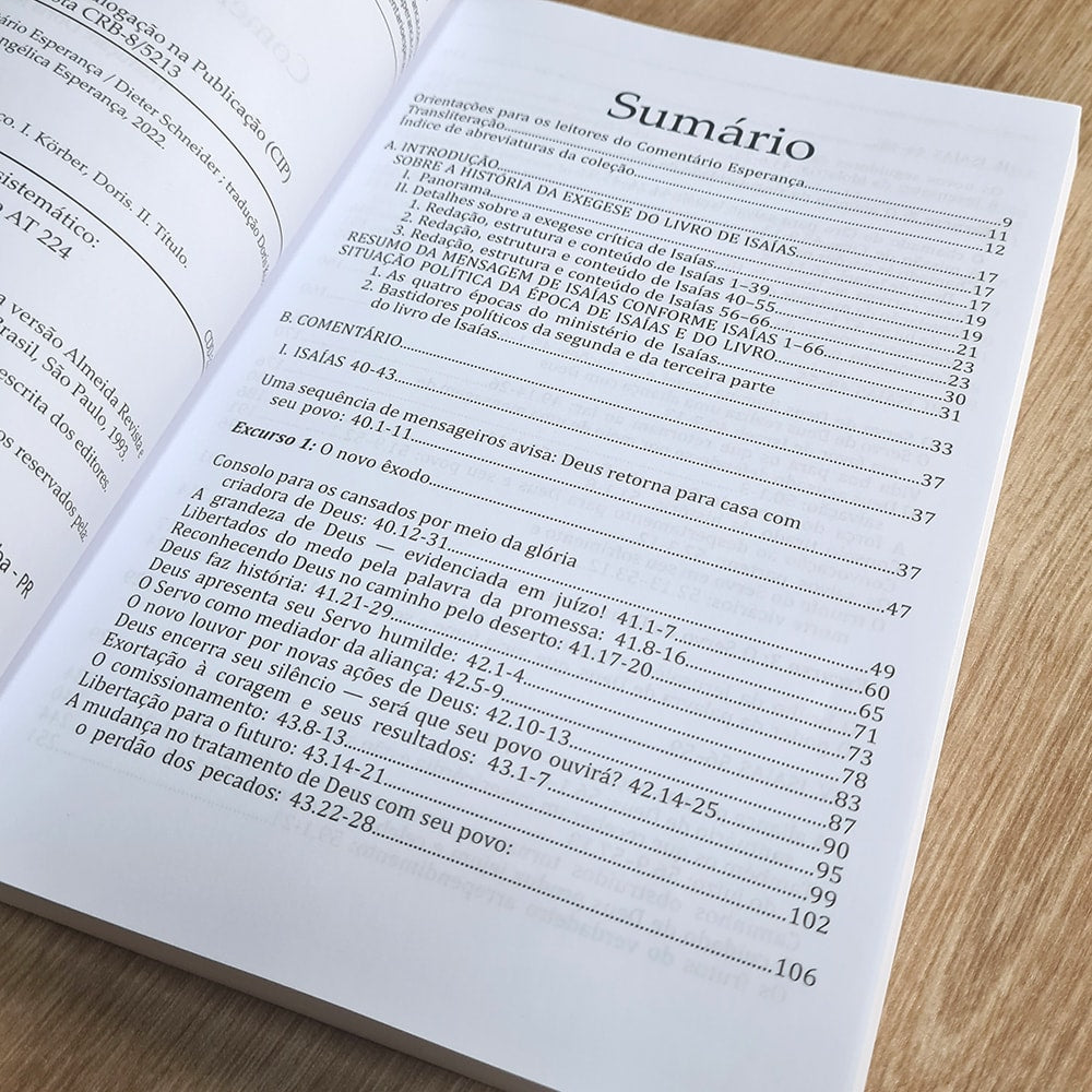 Isaías Vol.2 | Comentário Esperança | Dieter Schneider