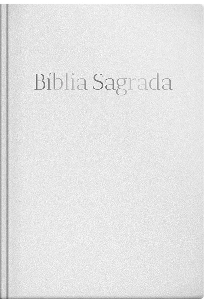 Bíblia Sagrada | NVT | Letra Normal | Capa Luxo Branca