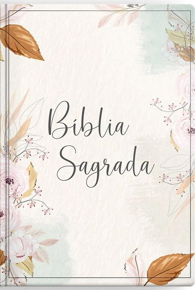 Bíblia Sagrada | ARC | Letra Extra Gigante | Capa Flexível Soft Touch Rosa Poema
