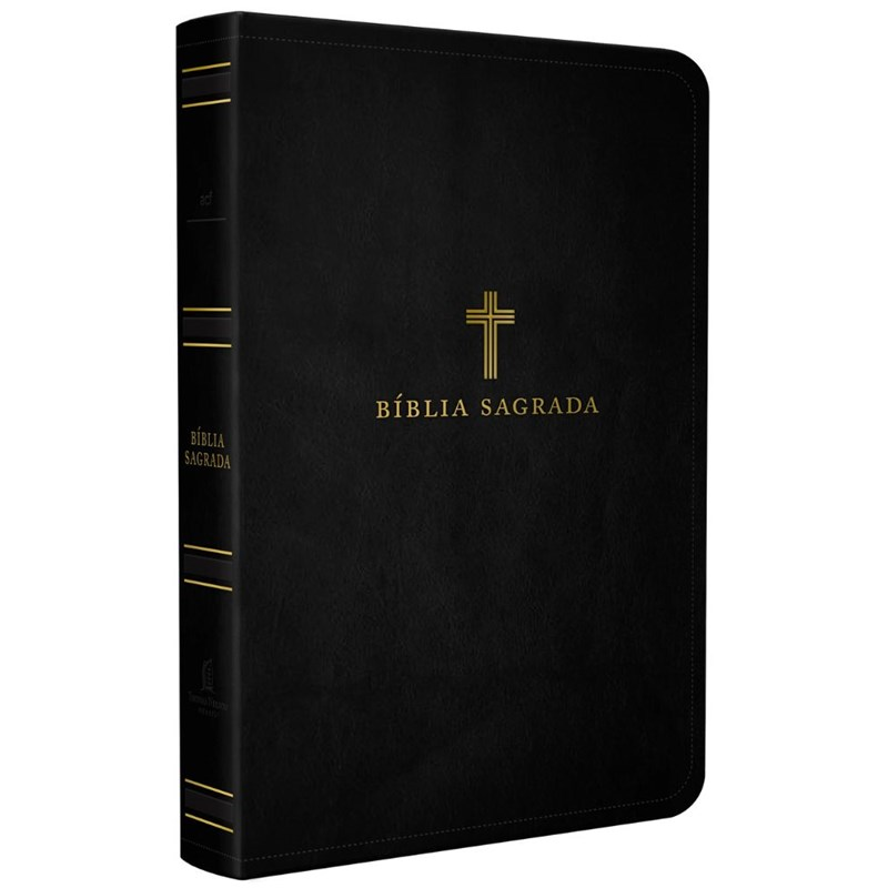 Bíblia Sagrada | ACF | Letra Grande | Couro Soft Preta