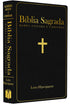 Bíblia Sagrada ARC, capa preta semiflexível, letra hipergigante, com Harpa Avivada e Corinhos. — Plenitude