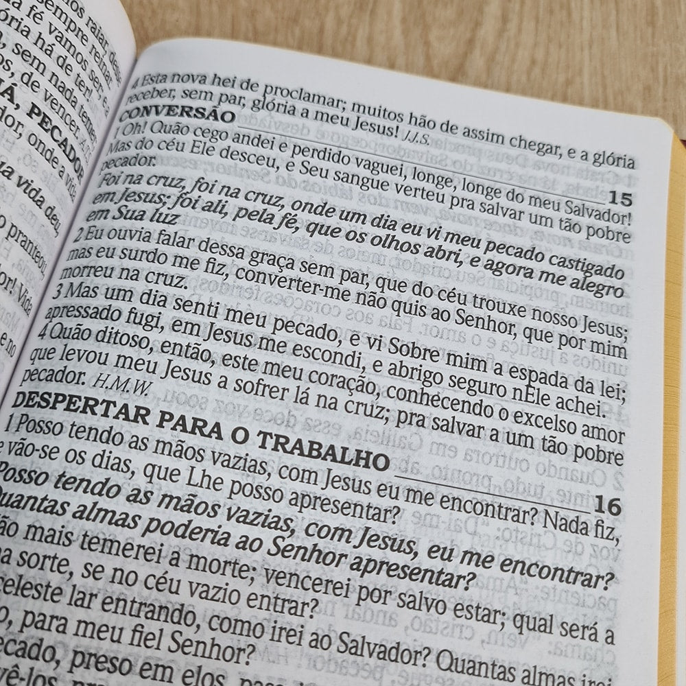 Bíblia Sagrada com Harpa Avivada e Corinhos | ARC | Letra Hipergigante | Capa Semiflexível Pink