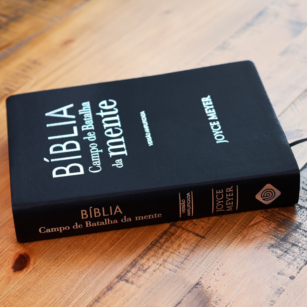 Bíblia Campo de Batalha da Mente | NVA | Letra Normal | Capa Luxo Pret