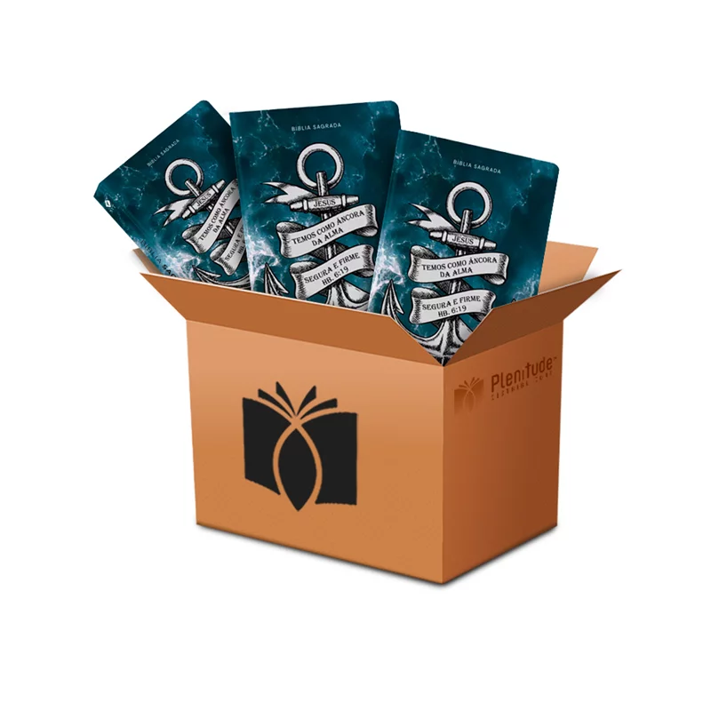 Kit de 10 Bíblias Oceano | NVT | Letra Normal | Flexível Soft Touch