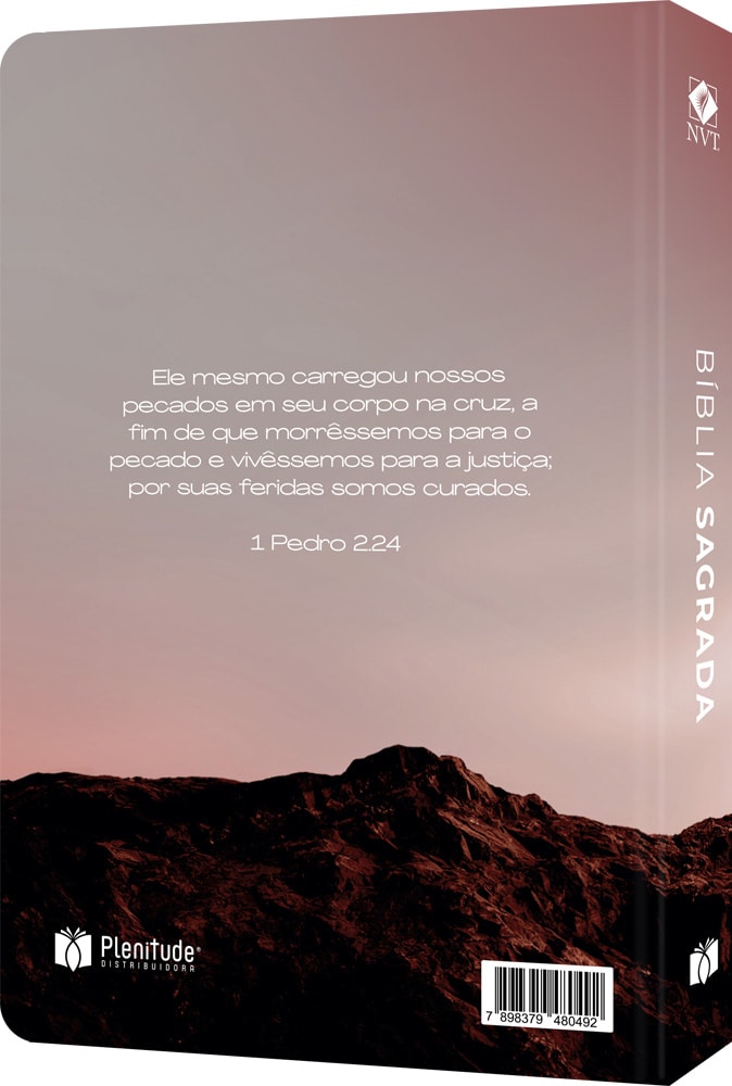 Kit de 10 Bíblias Sangue Derramado | NVT | Letra Normal | Flexível Soft Touch