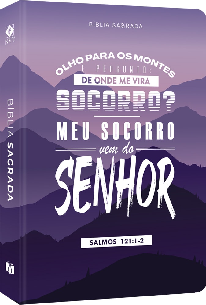 Kit de 10 Bíblias Meu Socorro | NVT | Letra Normal | Flexível Soft Touch