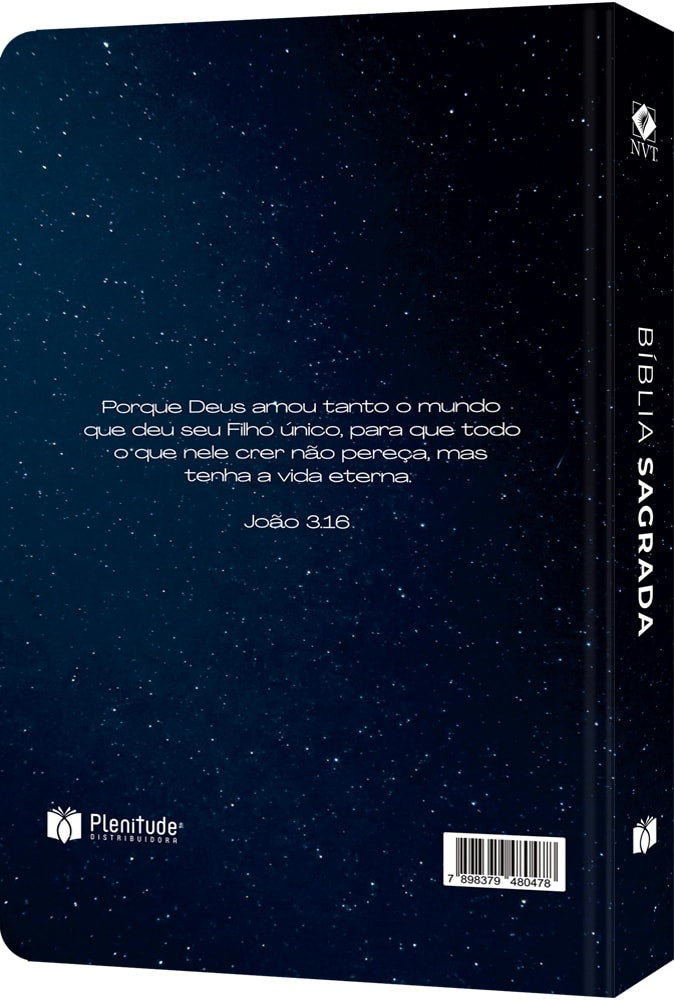 Kit de 10 Bíblias Deus Amou o Mundo | NVT | Letra Normal | Flexível Soft Touch