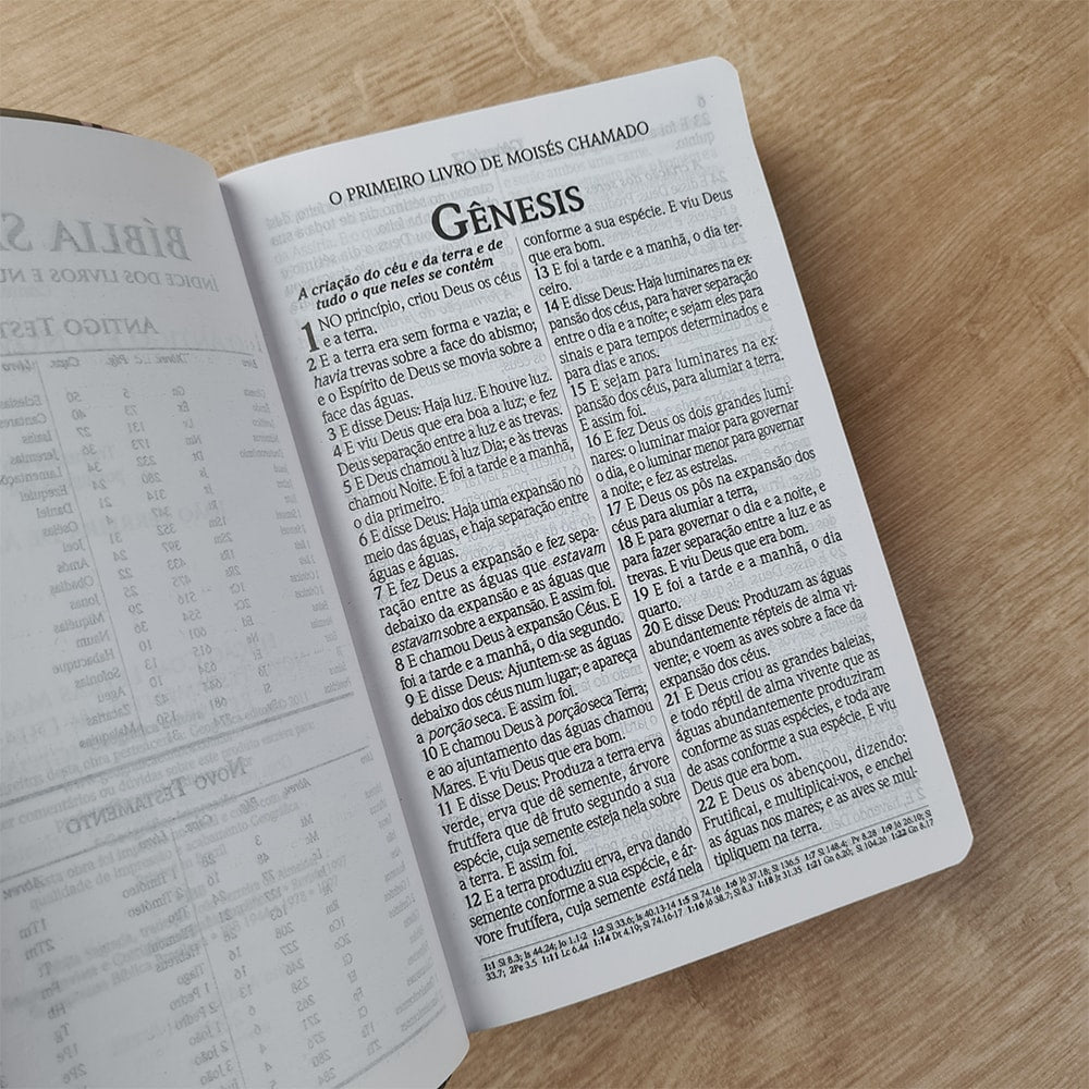 Bíblia do Culto com Harpa Cristã e Corinhos | ARC | Letras Maiores | Capa Semi-flexível Tropical Ver
