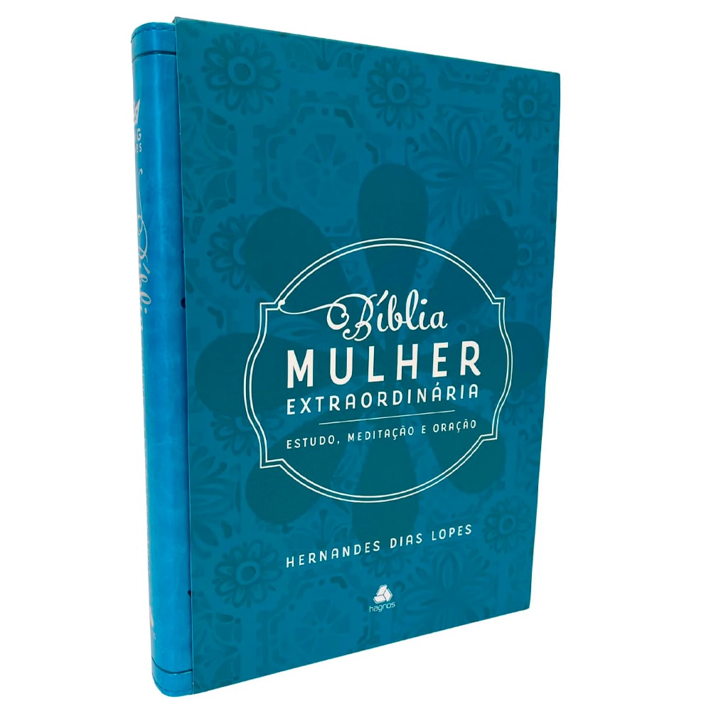 Bíblia Mulher Extraordinária | King James Clássica | Hernandes Dias Lopes | Turquesa