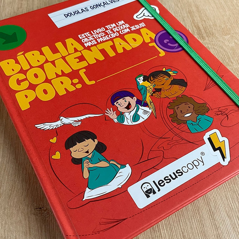 Bíblia Comentada Por: ______. | Kids | JesusCopy