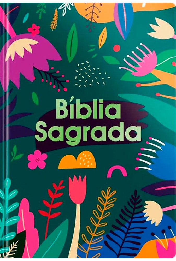 Bíblia Sagrada Tarde Colorida | NVT | Letra Grande | Capa Dura