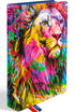 Bíblia Sagrada NTLH YouVersion Capa Dura The Lion Colorida, com fitilhos vermelho e azul. — Plenitude.