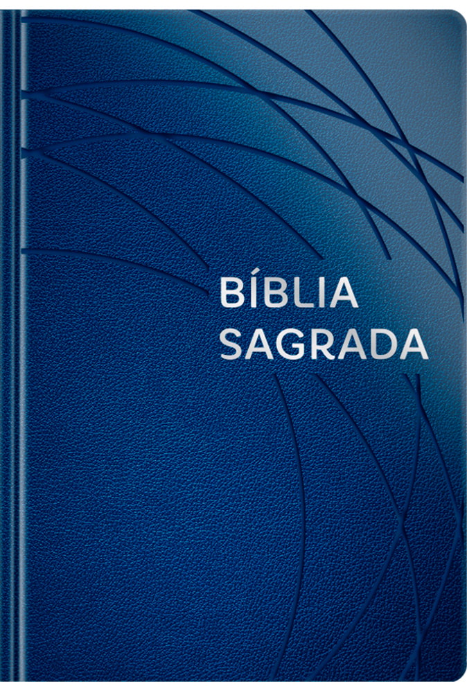 Bíblia Sagrada | NVT | Letra Grande | Capa Luxo Azul Royal