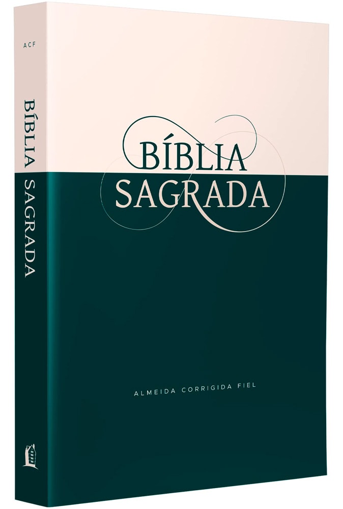 Bíblia Sagrada | ACF| Leitura Perfeita | Brochura Verde e Hush Pink