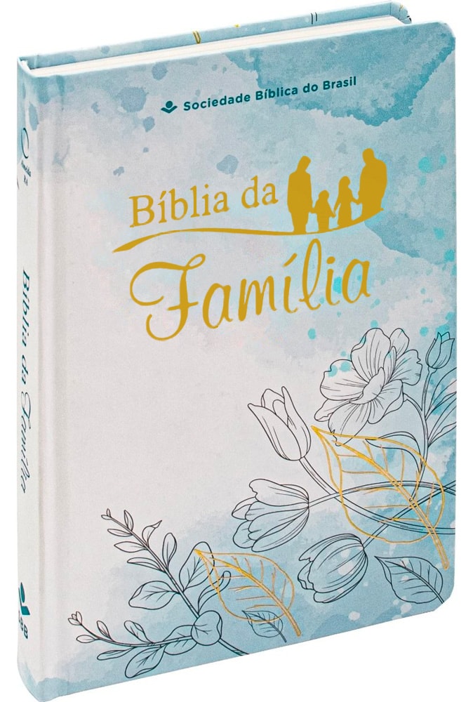 Bíblia da Família | ARA | Letra Normal | Capa Dura Flores