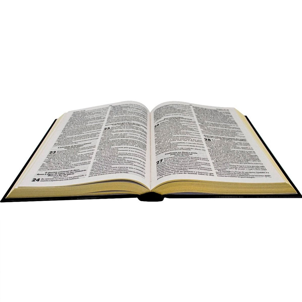 Bíblia Sagrada Cruz Mármore | ARC | Letra Normal | Capa Dura Evangelismo