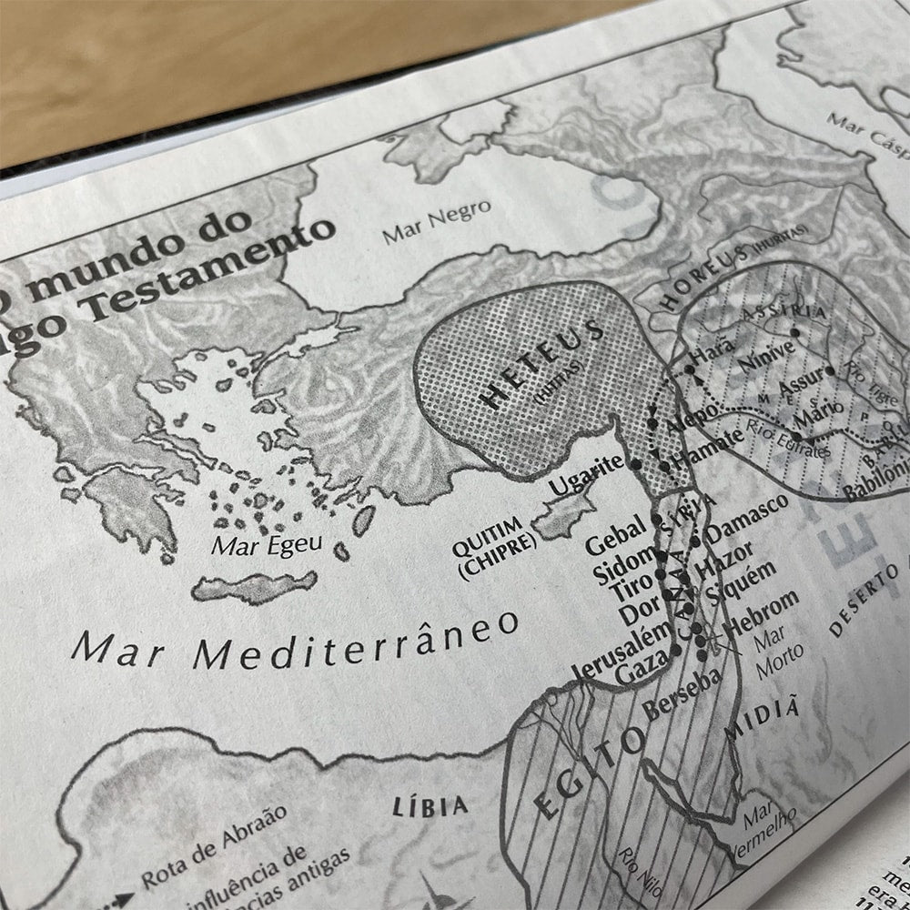 Bíblia Sagrada Cruz Mármore | ARC | Letra Normal | Capa Dura Evangelismo