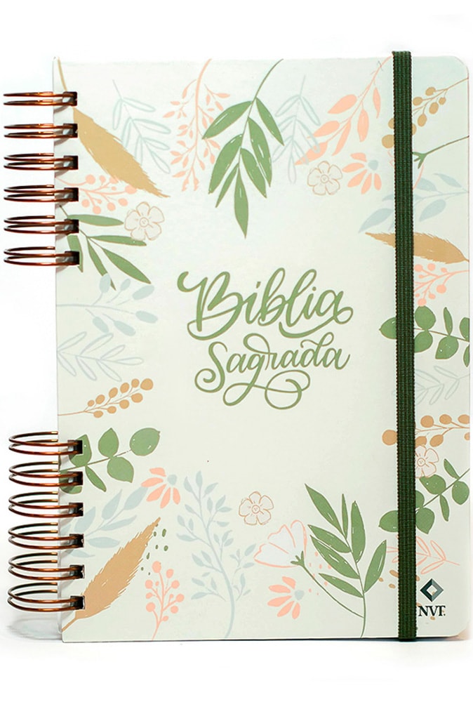 Bíblia Anote Slim | NVT | Capa Espiral Meu Repouso