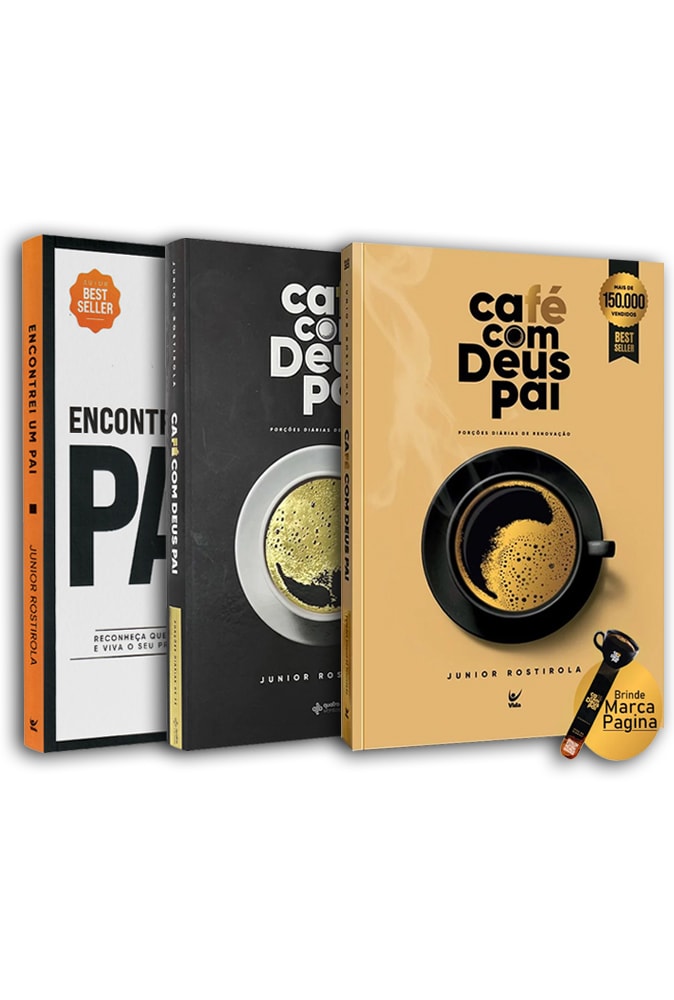 Kit de Livros Paternidade | Junior Rostirola
