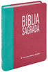 Bíblia Sagrada | ARA | Letra Gigante | Capa Turquesa e Pink C/ Índice