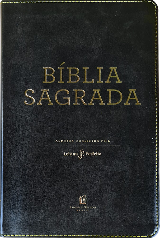 Bíblia Sagrada | ACF | Leitura Perfeita | Couro Soft Preto