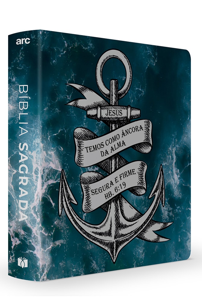 Bíblia Sagrada Média Oceano Âncora | ARC | Brochura