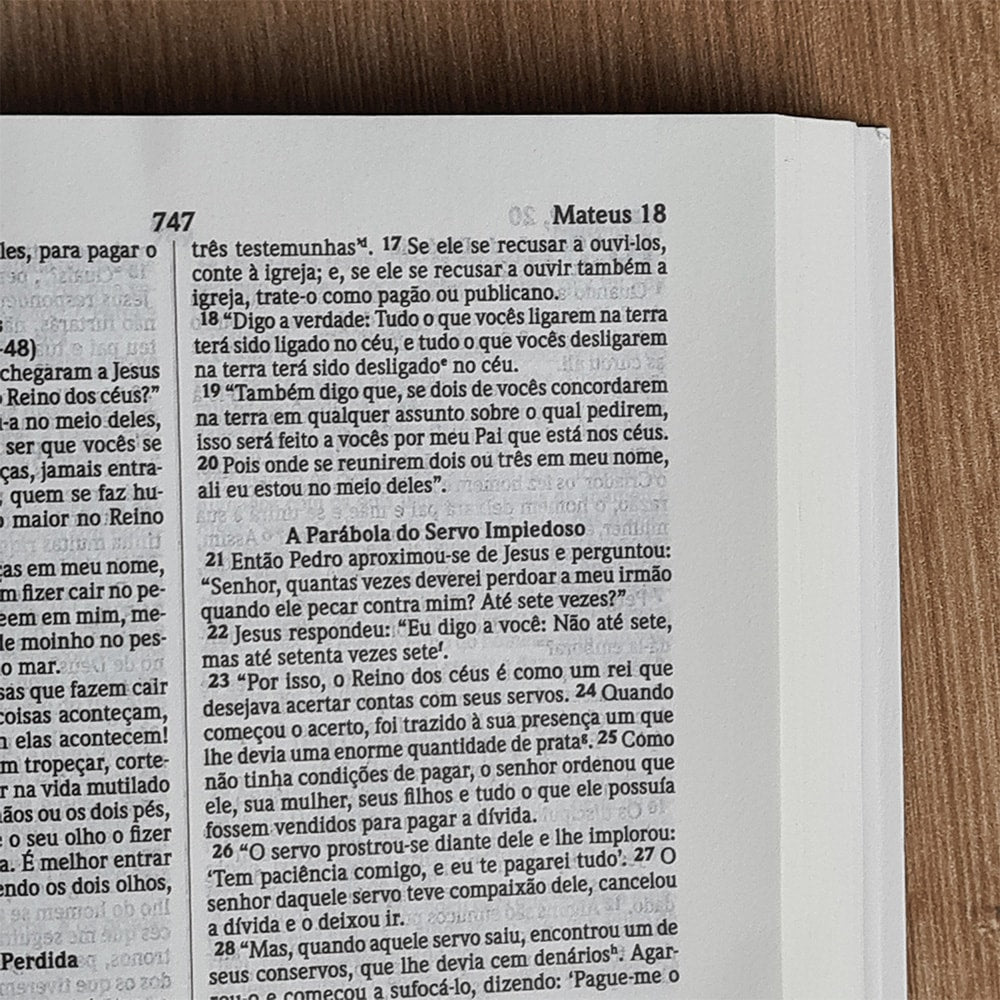 Bíblia Sagrada Média Salvos Pela Graça | ARC | Brochura Preta