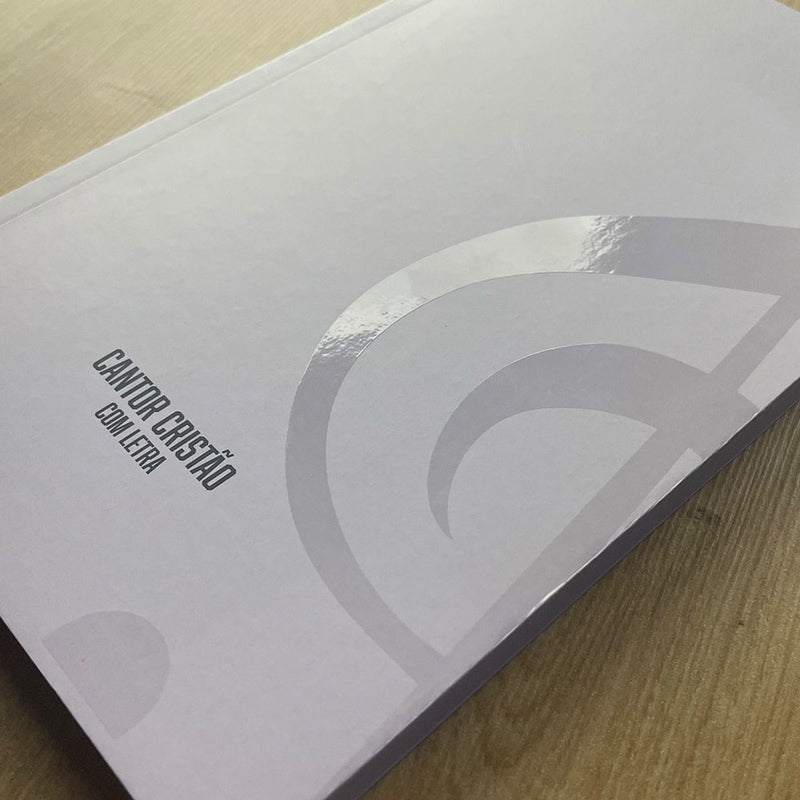 Hinário Cantor Cristão Com Letra | Grande | Capa Brochura Candy Lilas