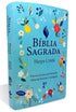 Bíblia Sagrada | ARC | Letra Grande | Harpa Cristã | Capa Luxo Azul