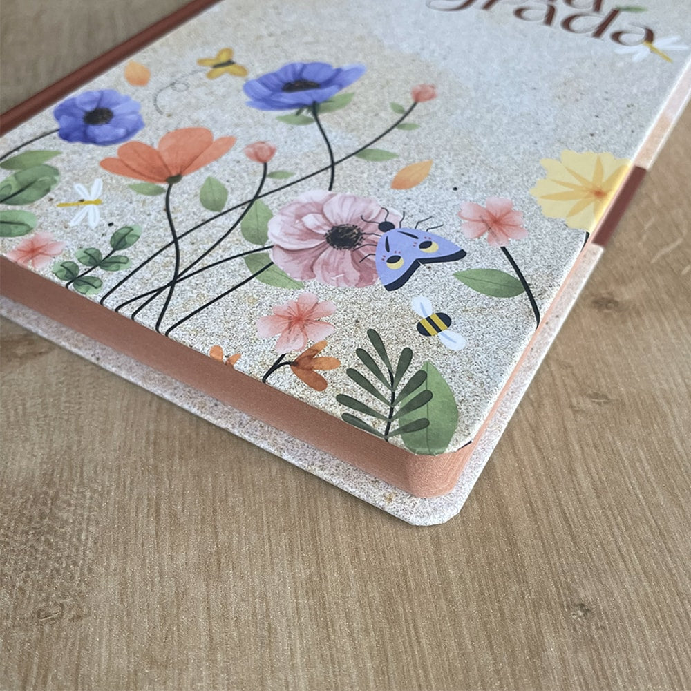 Bíblia Sagrada Flores | NAA | Letra Normal | Capa Dura