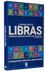 Livro O Grande Livro de Libras, capa azul com ilustrações de sinais da Língua Brasileira de Sinais. — Plenitude