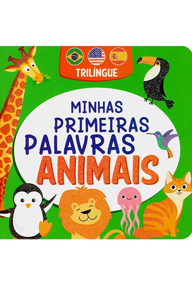 Minhas Primeiras Palavras Animais | Trilíngue
