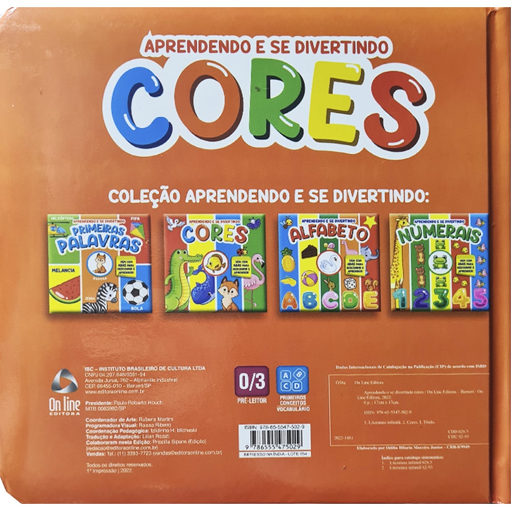 Aprendendo e Se Divertindo | Cores