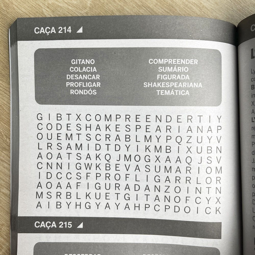 Almanaque Passatempos SabeTudo 365 Caca-Palavras - Literatura Brasileira