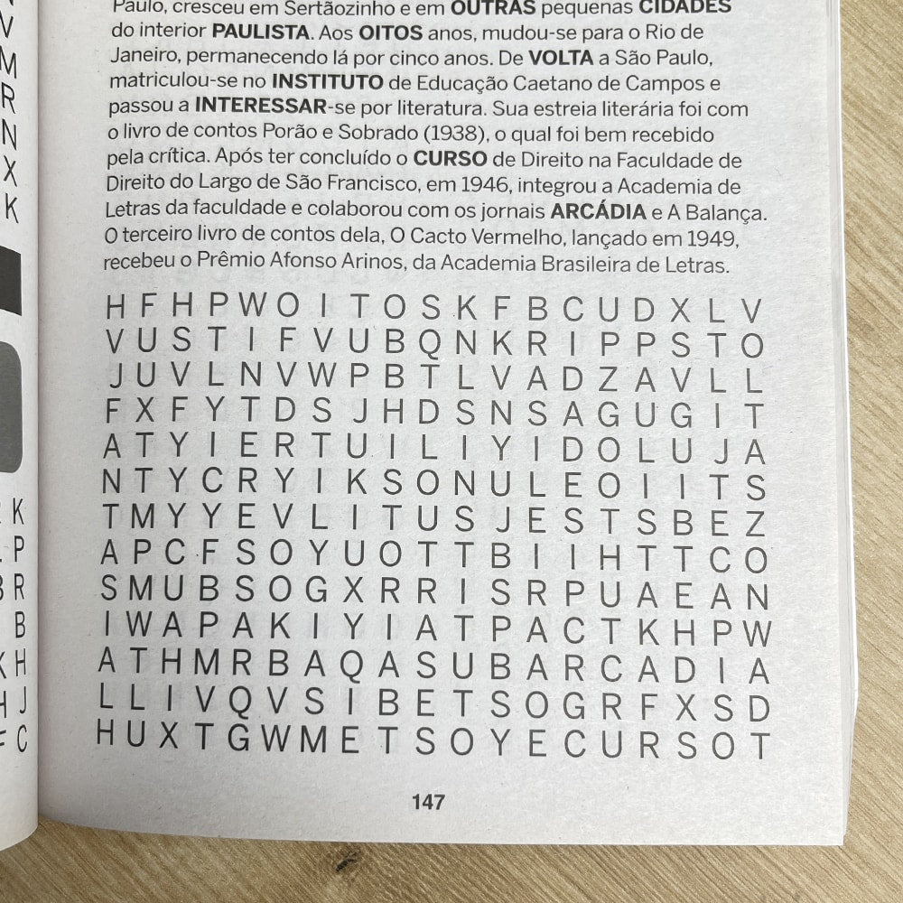 Almanaque Passatempos SabeTudo 365 Caca-Palavras - Literatura Brasileira