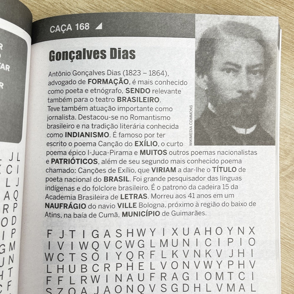 Almanaque Passatempos SabeTudo 365 Caca-Palavras - Literatura Brasileira
